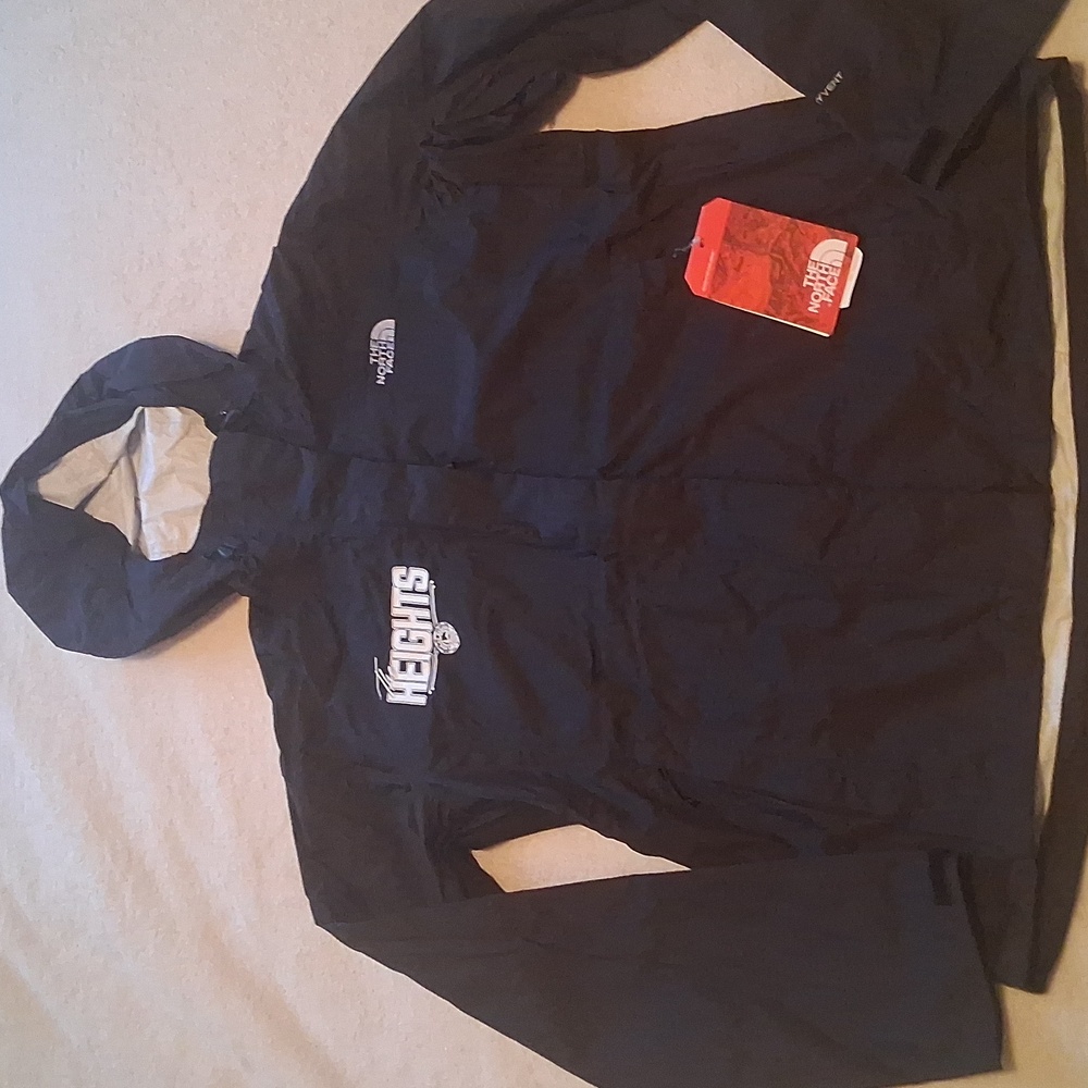 NWT The North Face Women's M Dryvent Rain Jacket Black Full-zip